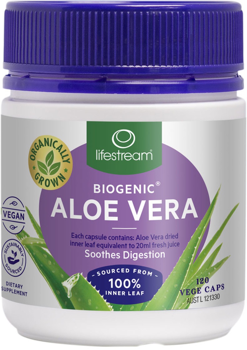 Lifestream Aloe Vera Capsules Sporty's Health